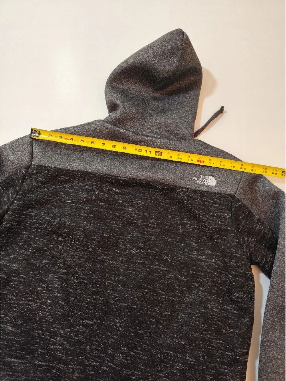 North Face Fleece Jacket Mens Black/ Grey Size Large